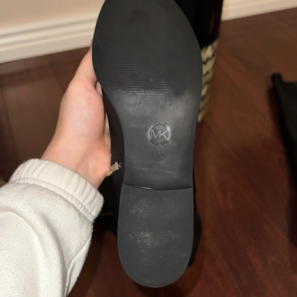 Michael Kors Branson Stretch Leather Boot - Picture 8 of 9